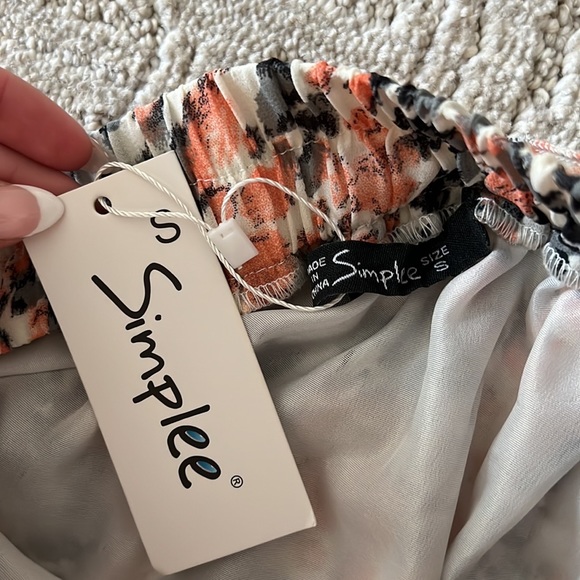 Floral leopard skirt - Picture 3 of 3